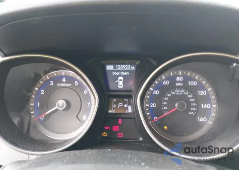 2014 Hyundai Elantra Gt Base W/Blue из США, поврежденный, VIN KMHD35LH7EU177227